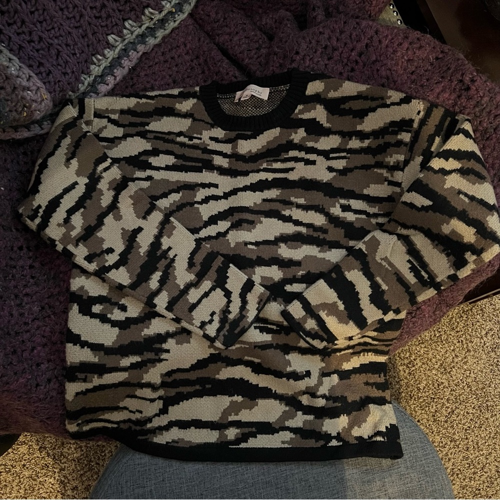Philosophy camouflage sweater